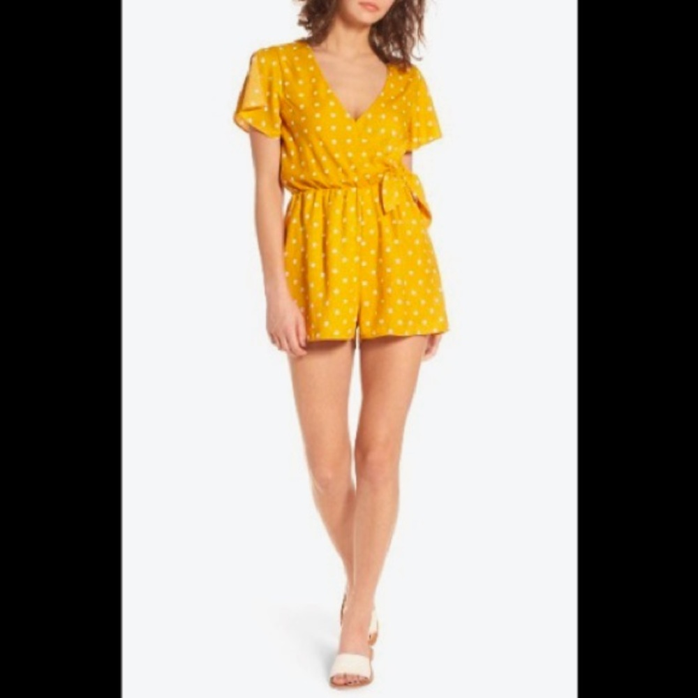 Yellow romper